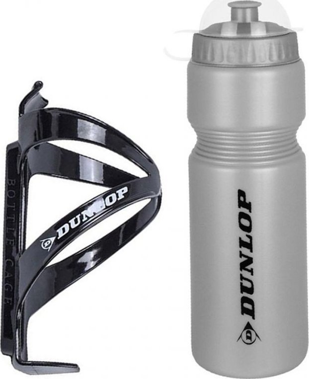 Dunlop Bidon rowerowy Dunlop 750ml z koszykiem