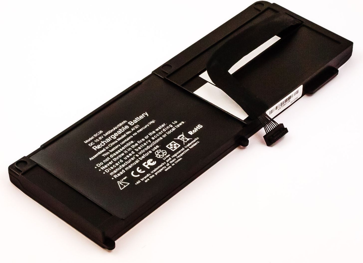 Bateria MicroBattery 6 Cell Li-Pol 10.8V 5.4Ah, Macbook Pro 15" (MBXAP-BA0007)