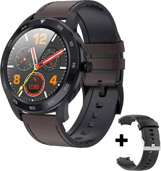Smartwatch Bakeeley DT98 HD Czarno-brązowy
