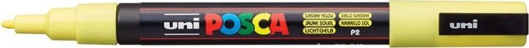Uni MARKER PLAKATOWY UNI POSCA PC-3M PASTELOWY ŻÓŁTY