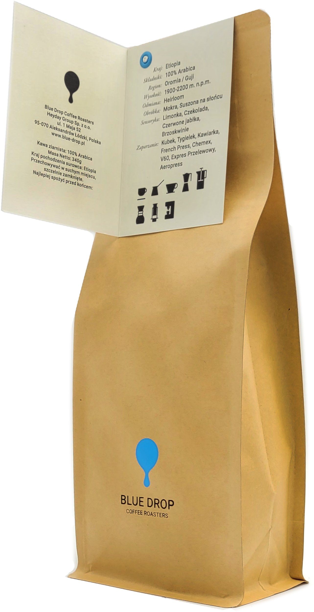 Kawa ziarnista specialty Etiopia z palarni 340g