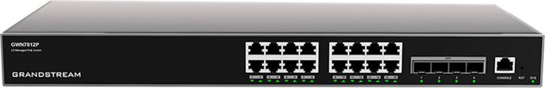GrandStream Network connections Managed L3 Gigabit Ethernet (10/100/1000) Support PoE Gray