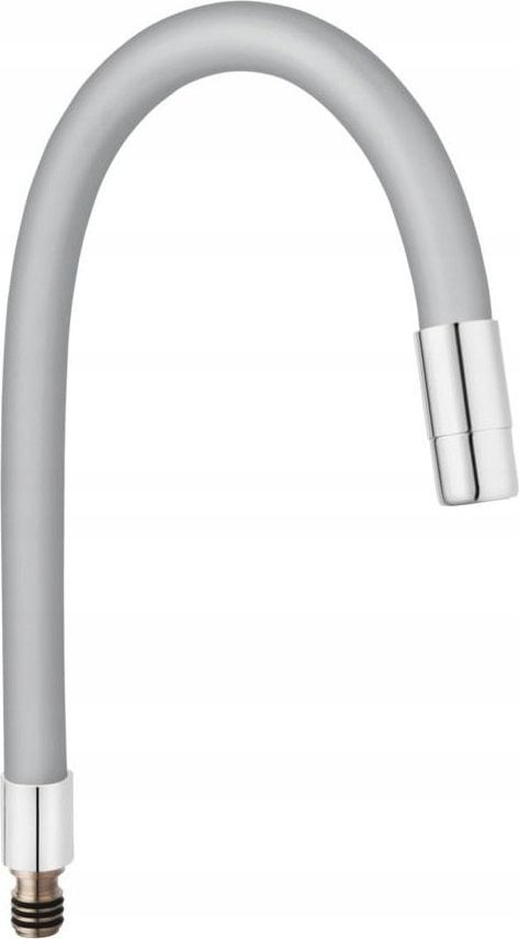 Wylewka Ferro W100S-B WYLEWKA ELASTICO DO BATERII ZLEWOZMYWAKOWEJ,SREBRNA // WL.W100S-B