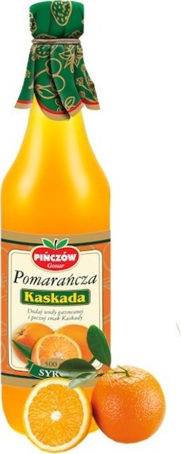 GOMAR Pińczów Syrop pomarańczowy kaskada 500 ml