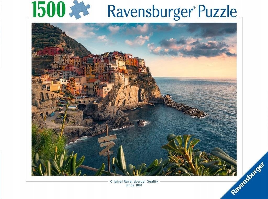 Ravensburger Puzzle Widok na Cinque Terre 1500 elementów
