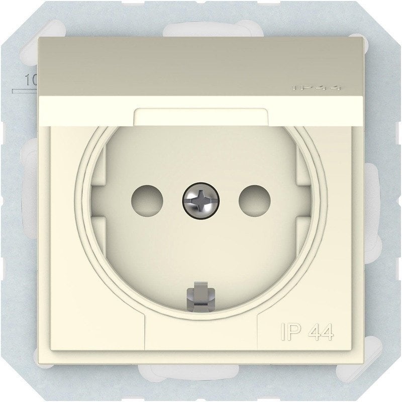 SOCKET IVORY IP44 RP16-003-22 QR1000