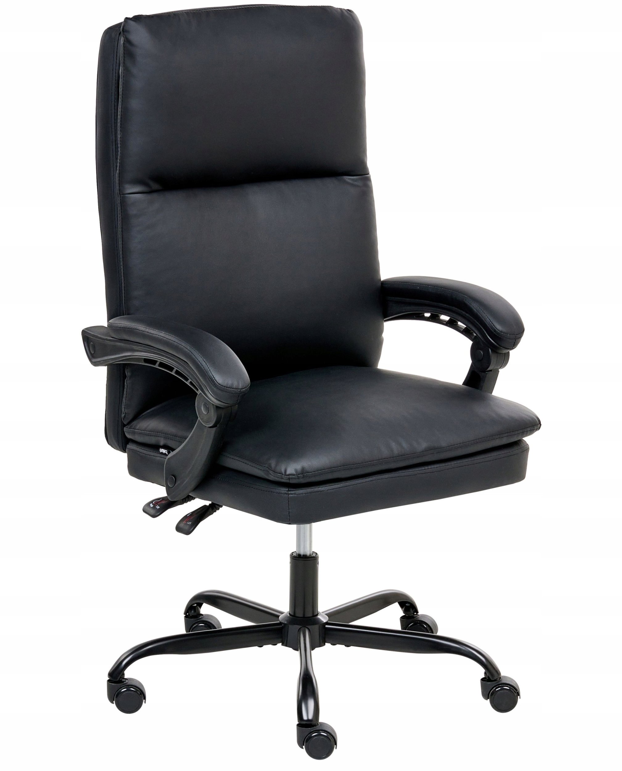 Krzesło biurowe Beliani Fotel biurowy SERENE Czarny