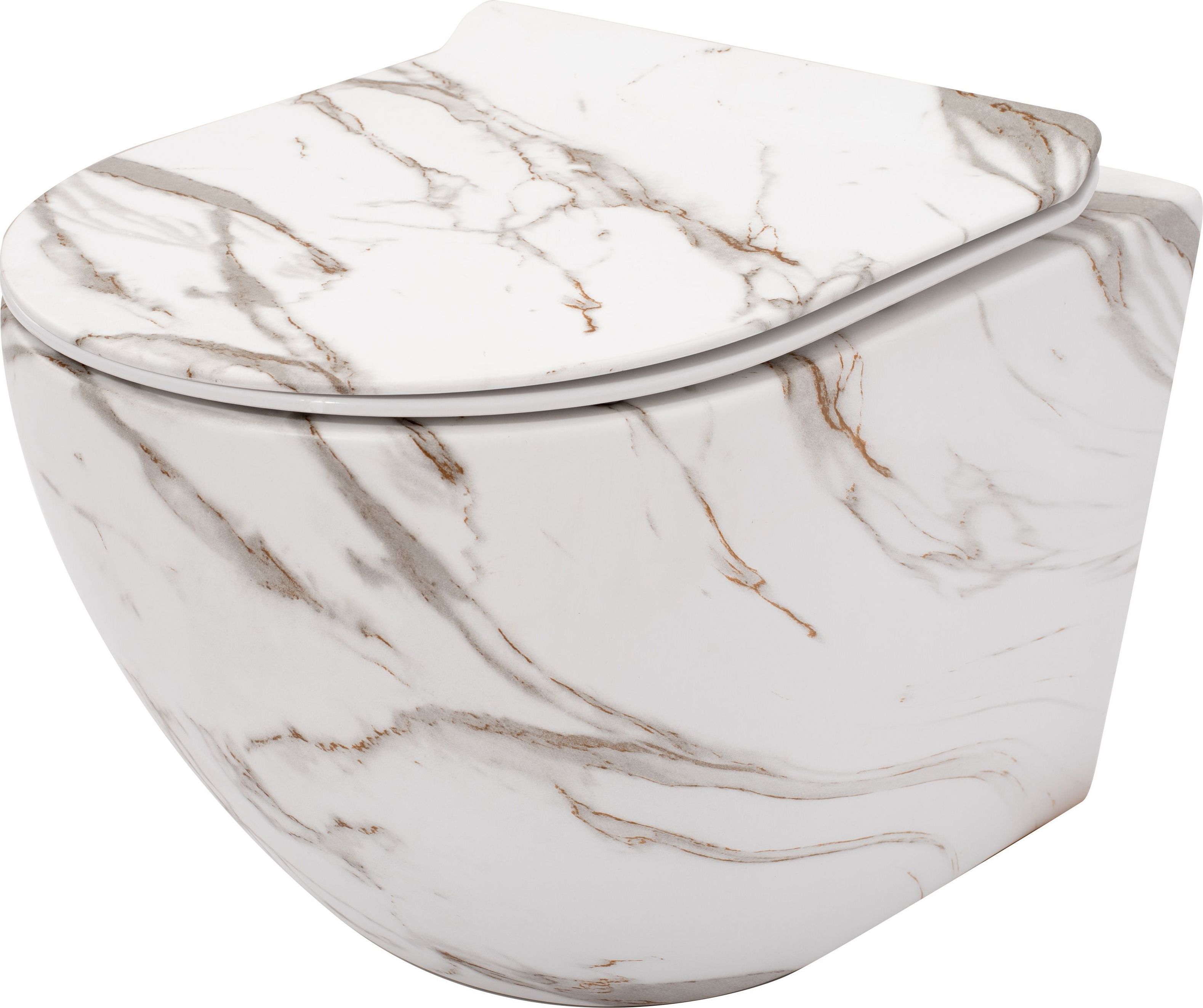 Miska WC Rea Misa WC podwieszana Carlos Slim Lava Mat