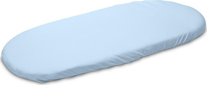 Sensillo PRZEŚCIERADŁO JERSEY DO WÓZKA NIEBIESKI 35X75