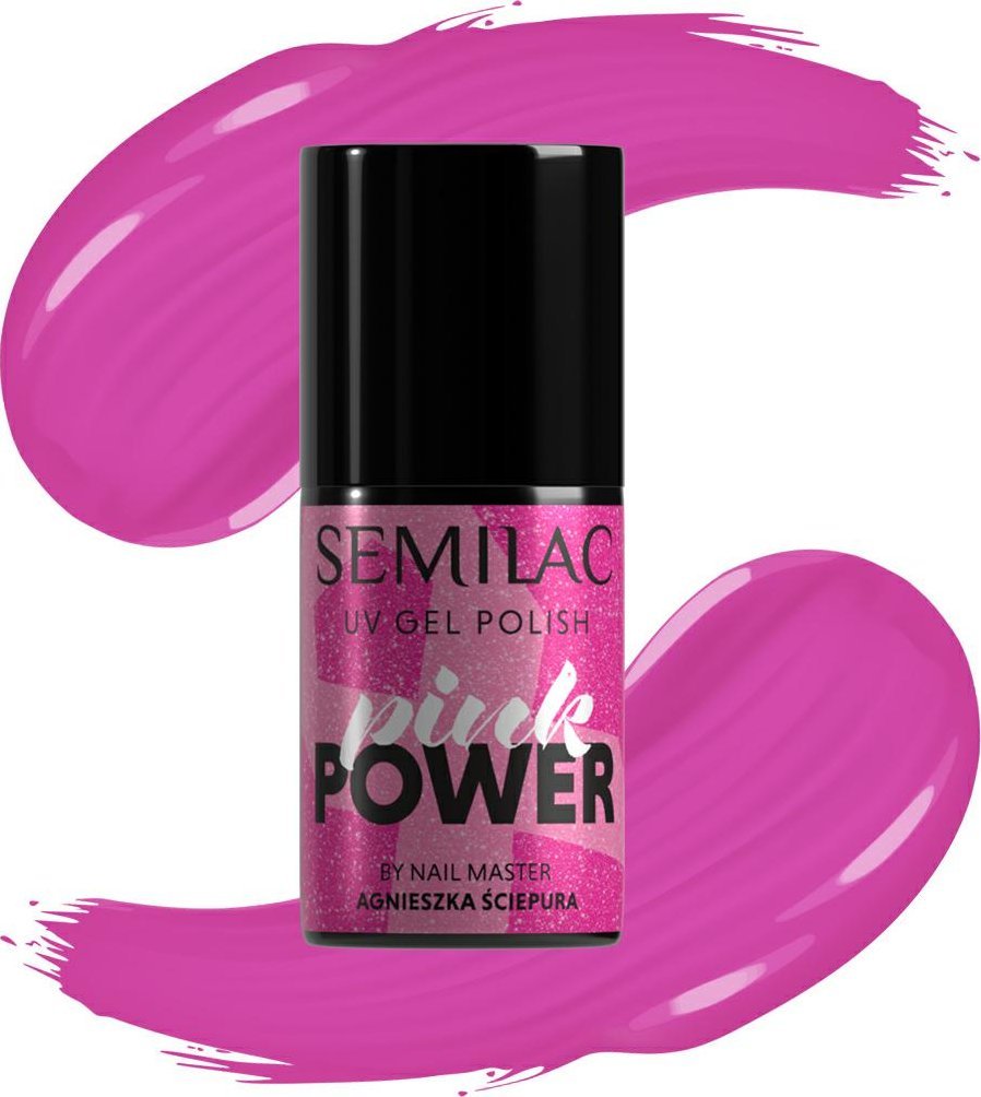Semilac Semilac Lakier hybrydowy A 703 Pink Power 7ml