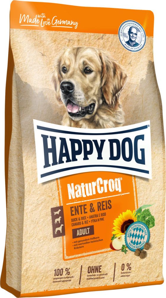Happy Dog NATURCROQ WOŁOWINA/RYŻ 15kg NOWY