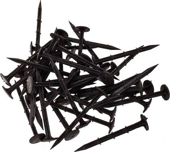 Springos Szpilki mocujące do agrowłókniny kołki na krety 100 szt. kotwy do podłoża UNIWERSALNY