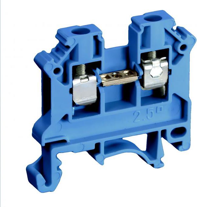 Simet Złączka szynowa 2-przewodowa 2,5mm2 niebieska ZSG1-2.5Nn (1221313)