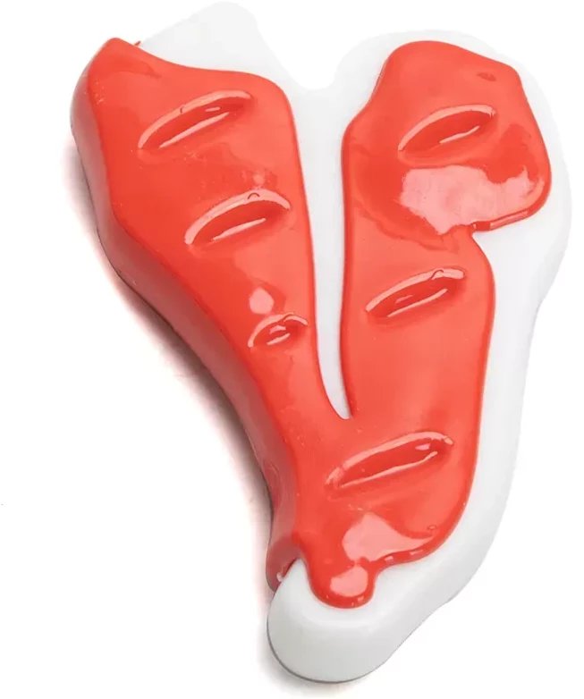 Stek 10x7cm zabawka dla psa z TPR odporna na ścieranie i gryzienie