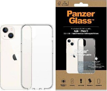 PanzerGlass ClearCase iPhone 13 6,1 Military grade clear 0313