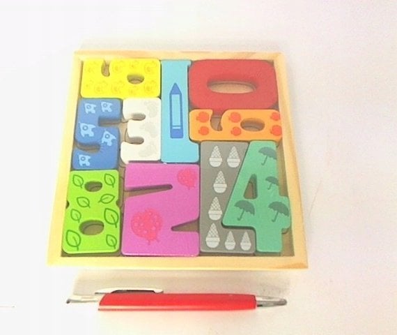 NoboKids Puzzle drewniane cyferki 223 06867