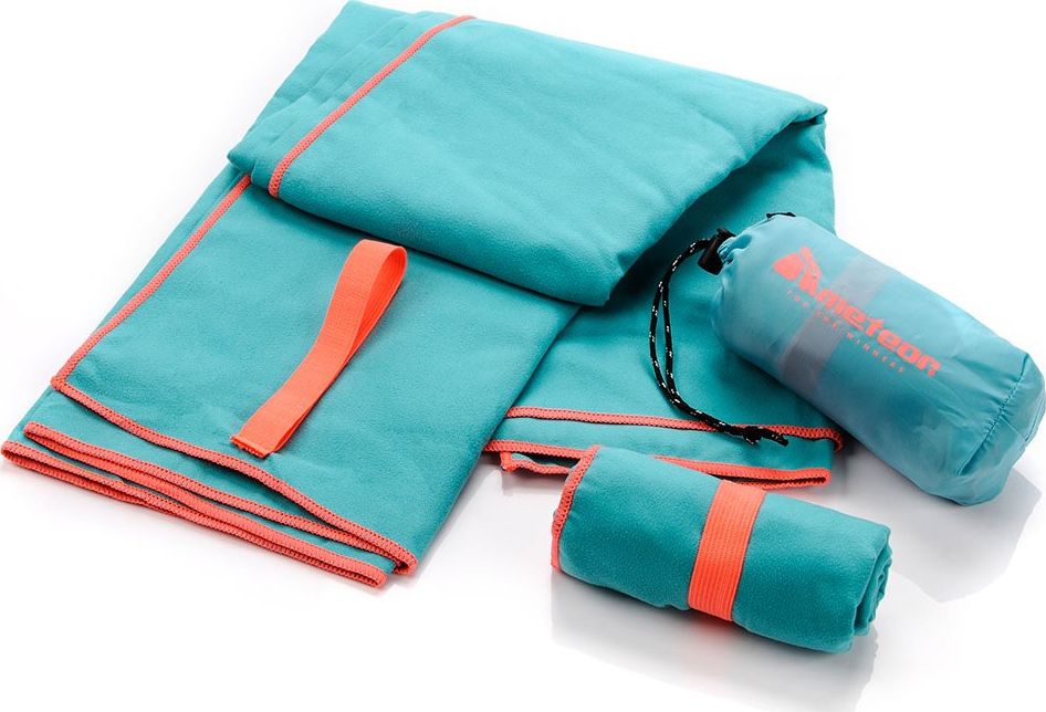 Meteor Ręcznik szybkoschnący S 42x55 cm turkusowy Meteor