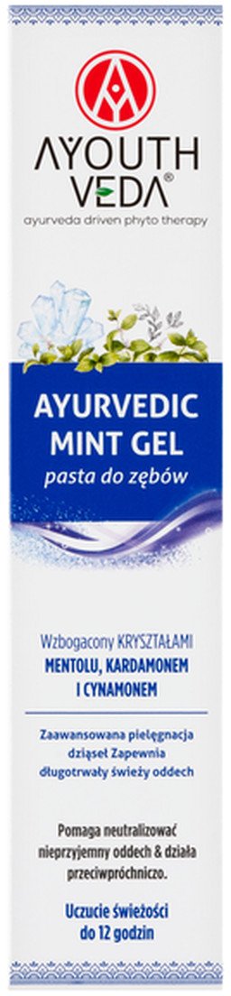 Ayouthveda Ayurvedic Mint Gel Pasta do zębów 100g
