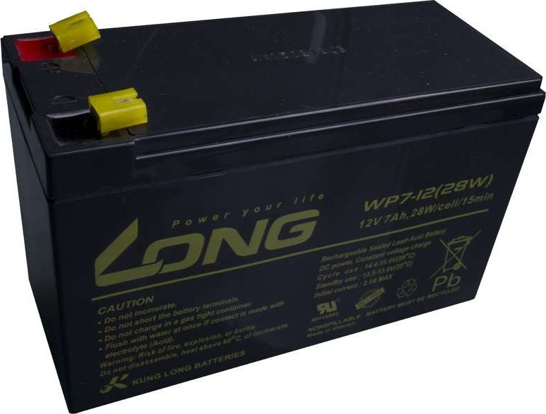 Long Akumulator 12V/7Ah (PBLO-12V007-F1A)
