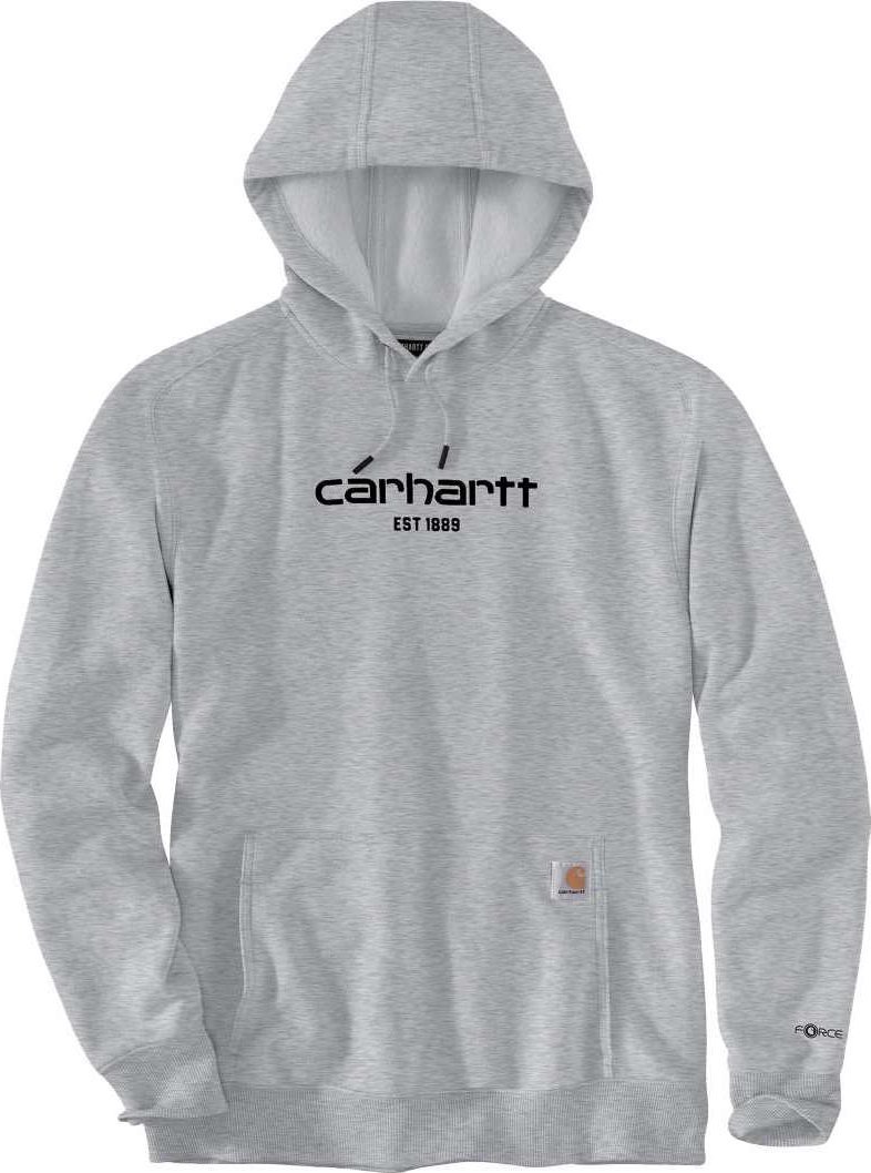 Carhartt Bluza Carhartt Force Lightweight Logo Asphalt