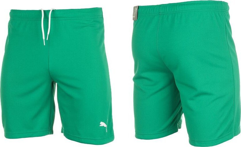 Puma Spodenki dla dzieci Puma teamRISE Short Jr zielone 704943 05 128cm