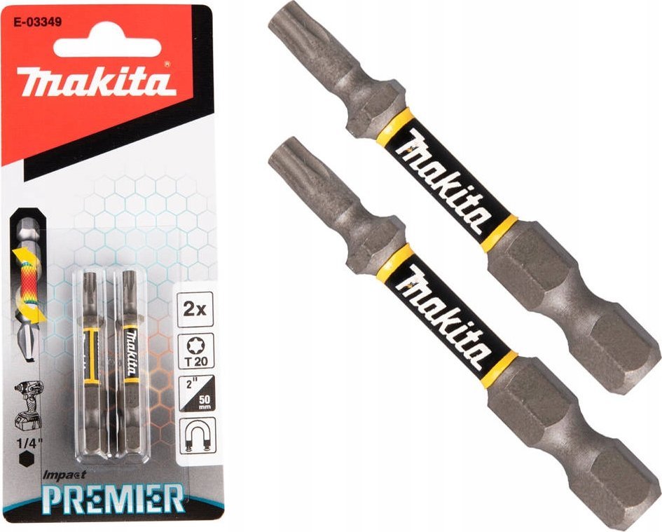 Makita MAKITA KOŃCÓWKA WKRĘTAKOWA T20-50mm /2szt. IMPACT PREMIER