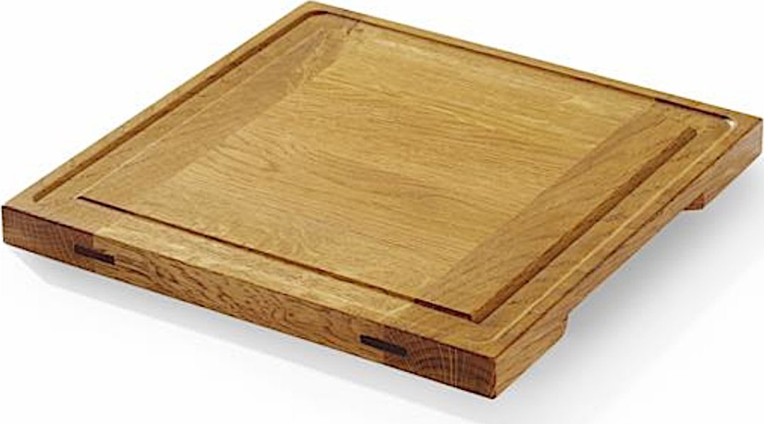 Hendi Deska do serwowania podawania potraw DĘBOWA 27x27cm grubość 2cm