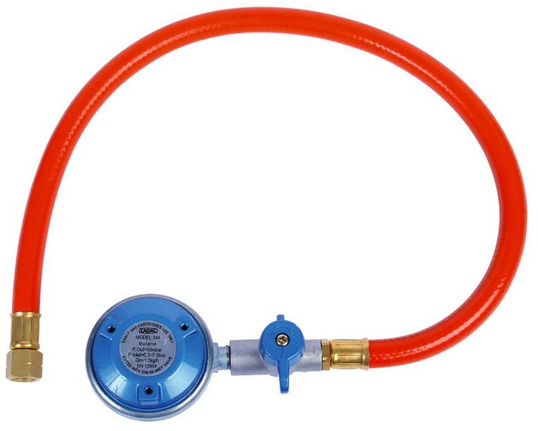 Reduktor gazowy z wężem 30 mbar 1/4`` 100 cm - Cadac Uniwersalny