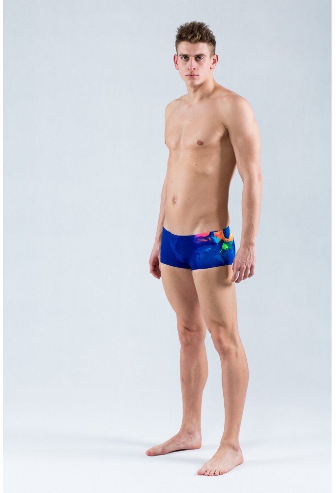 ADIDAS SPODENKI BOKSERKI GRAPHIC BLUE AY2814 ROZMIAR D4