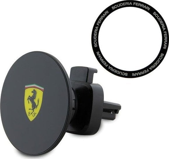 Ferrari Ferrari Uchwyt Magnetyczny Fechmmak Do Kratki Czarny/Black 2023 Collection Magsafe