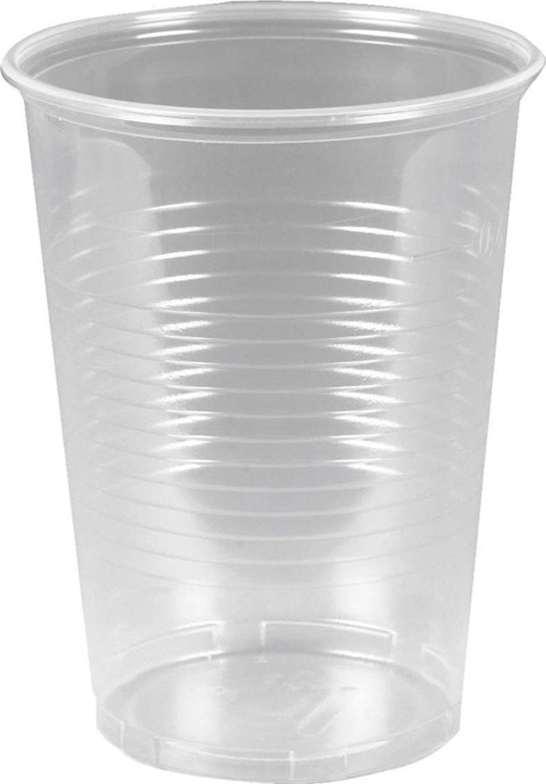 Vrige Plastikglas blød 40cl PP (øl) 50stk/ps (målestreg 0,4) Transparent 95x95x240mm (50EA)