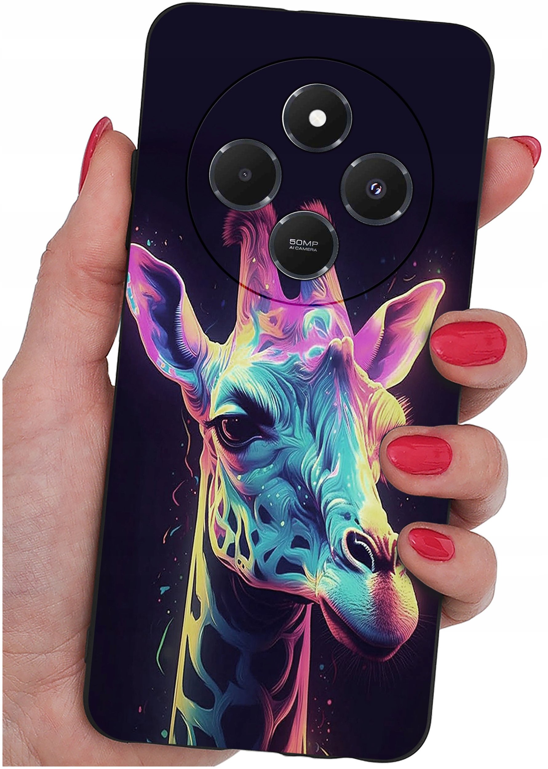 Etui do Xiaomi Redmi 14C WZORY |SILIKONOWE MATT CASE + SZKŁO 9H