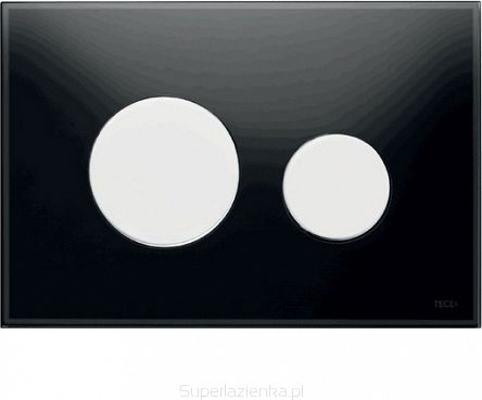 Przycisk spłukujący Tece Loop do WC czarny (9.240.654)