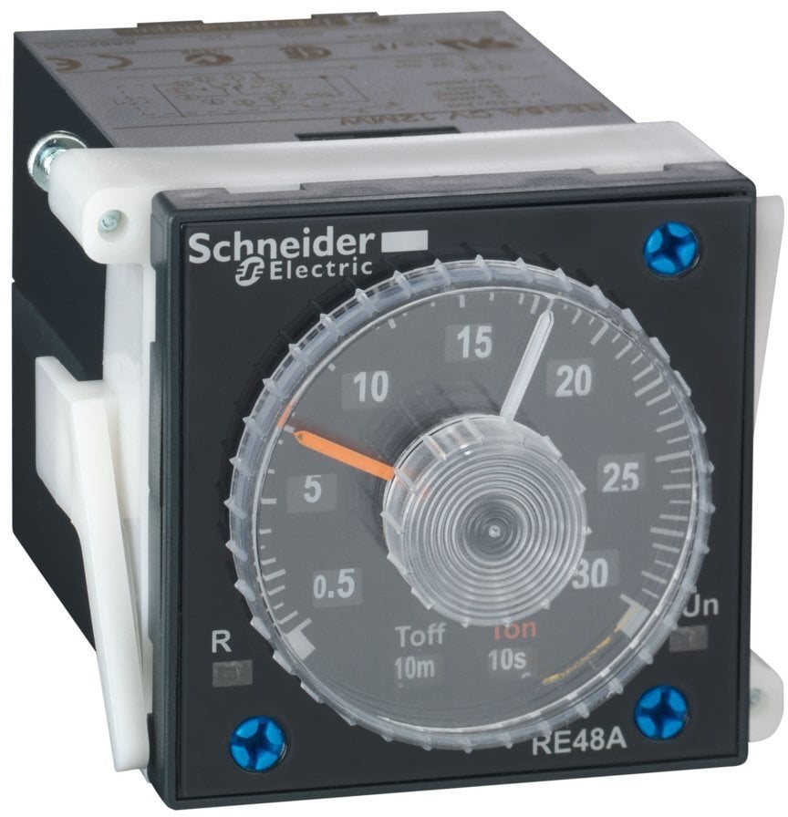 Przekaźnik czasowy opóźniający 2-funkcyjny, 0,02 s..300 h, 24..240 V AC, 2 OC RE48AMH13MW