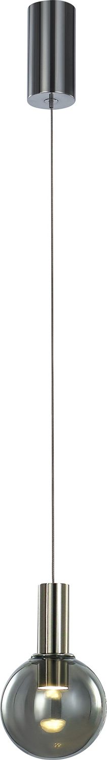 Lampa wisząca Italux Lampa sufitowa chromowana nowoczesna Italux Aria ledowa MD17012002-1A