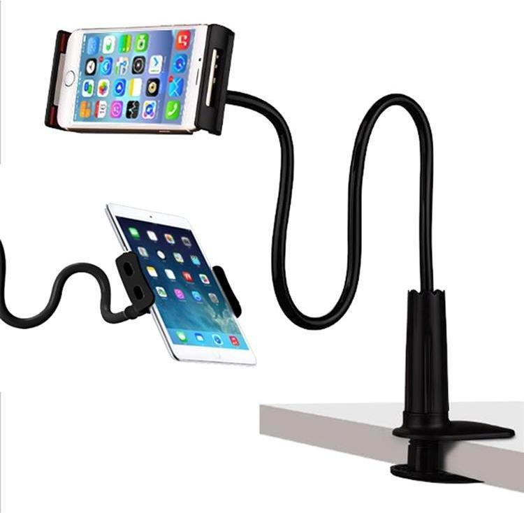 Uchwyt Aptel UCHWYT NA TELEFON TABLET od 3,5" do 10,5" elastyczny statyw czarny AP1U