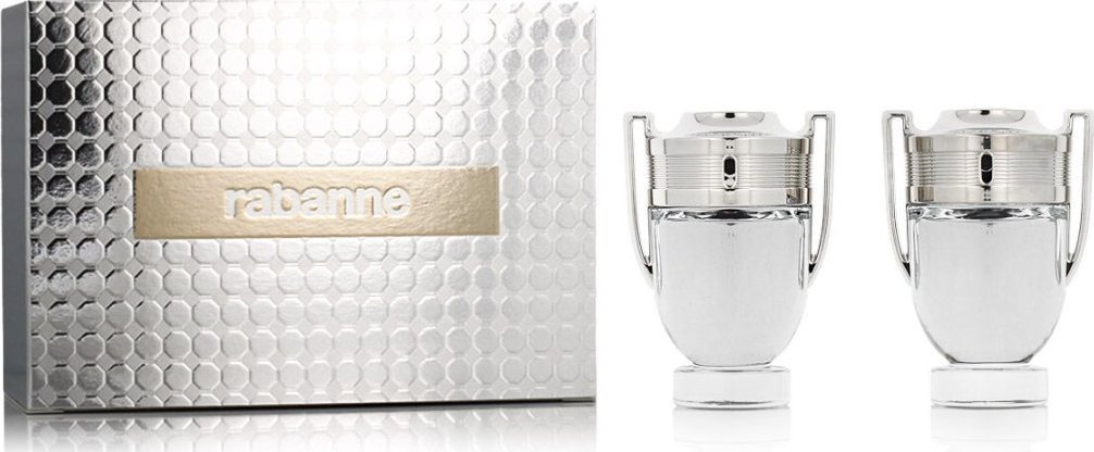 Paco Rabanne Perfumy Męskie Paco Rabanne Invictus EDT 50 ml x 2