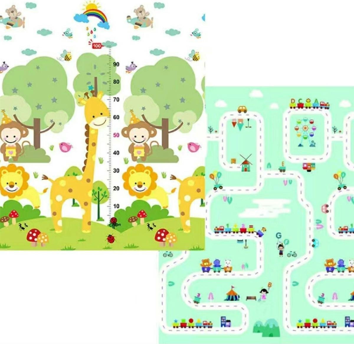 ATL DA248 Piankowa dwustronna mata edukacyjna 200x180