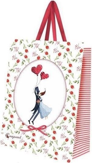 Cozywood Torebka ozdobna duża Ślub