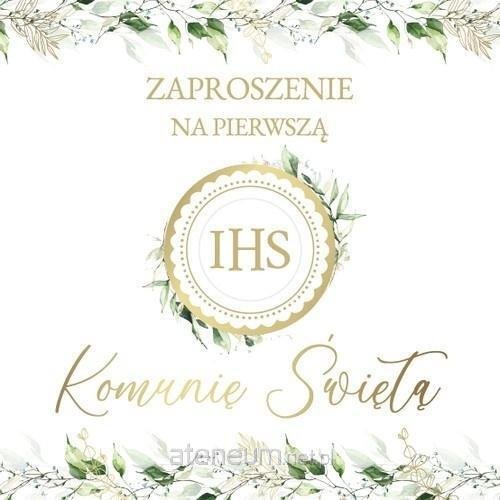 Zaproszenie Komunia (10szt)