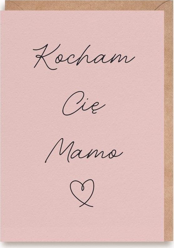 Cardie Kartka okolicznościowa Dzień Mamy, eko K170