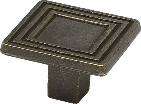 Schwinn Gałka meblowa retro Schwinn Z038 30 mm Mosiądz patynowany