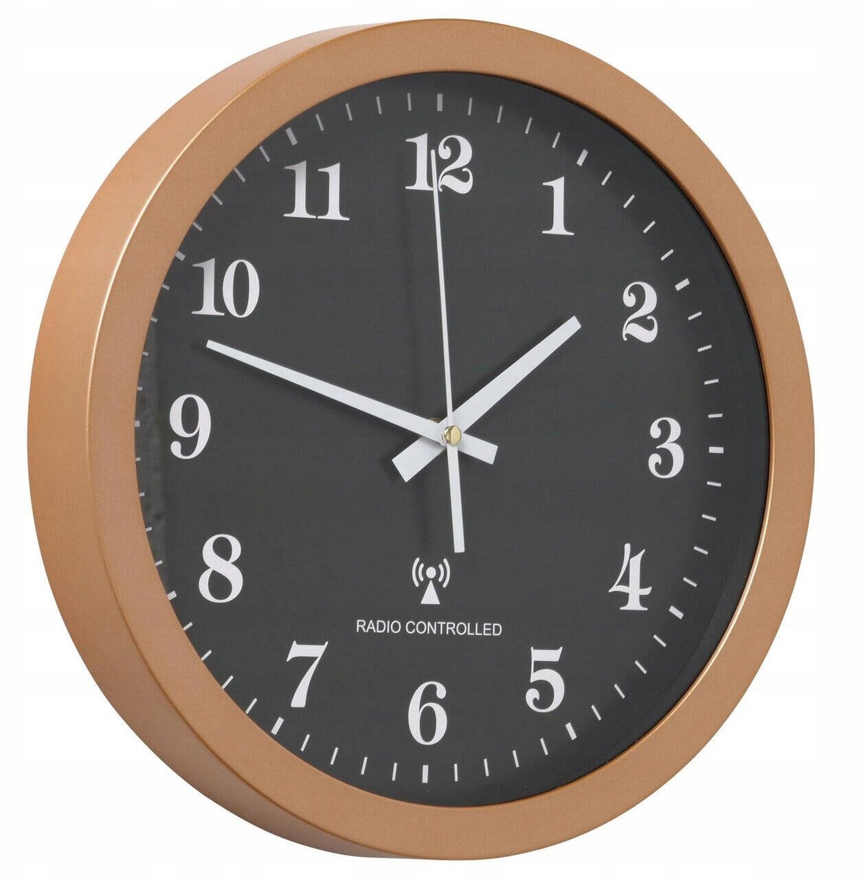 Zegar ścienny, ustawiany radiowo, VIRAL, Ø 30 cm