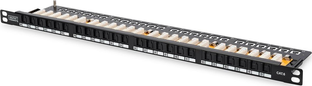 Digitus Assmann DIGITUS CAT6 PATCH PANEL 05HE/CLASS E UNSHIELDED