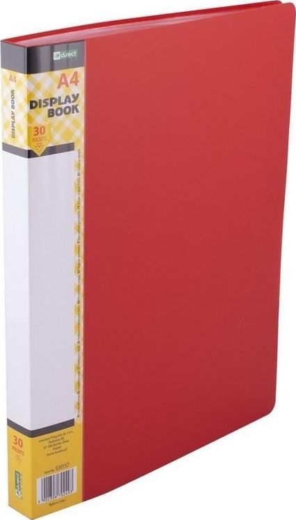 D.Rect Teczka ofertowa 30 koszulek czerwona D.RECT