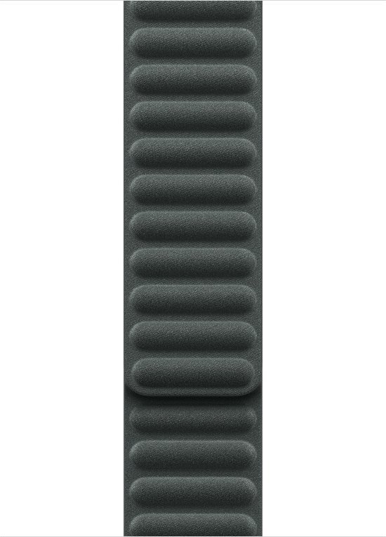 Apple Pasek karbowany magnetyczny w kolorze wiecznej zieleni do koperty 45 mm - rozmiar M/L