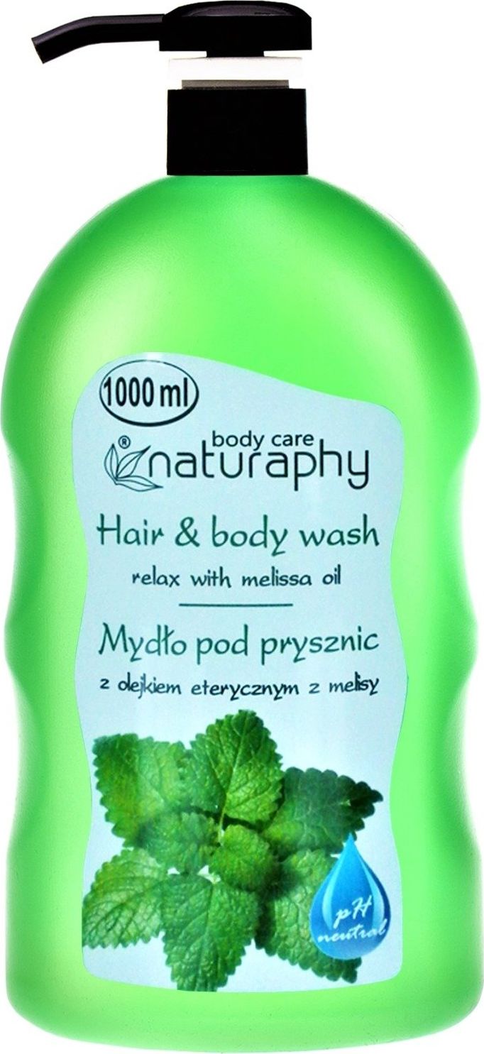 BluxCosmetics Mydło pod prysznic z olejkiem eterycznym z melis 1L