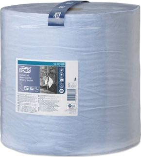 Staples TORK Czyściwo przemysłowe, w małej roli 415, białe (24,5cm x 460m)