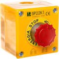 Spamel Kaseta sterownicza przycisk grzybkowy (SP22K1-1)