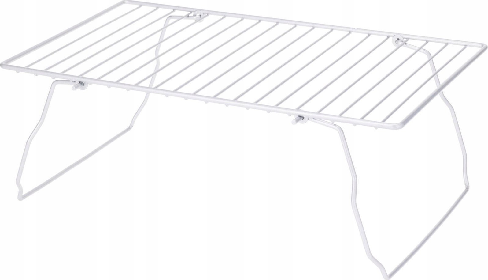 Storage Solutions Półka na blat kuchenny, metalowa, na nóżkach, 37 x 21 x 13,5 cm